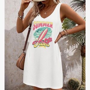 Summer Vibes Dress /  Cover-Up